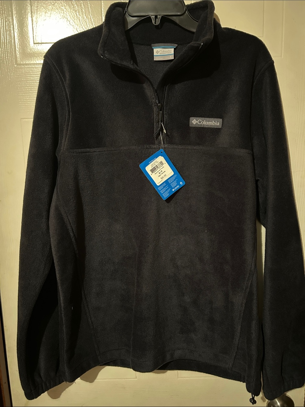 Columbia Men’s Black Half-Zip Fleece Pullover